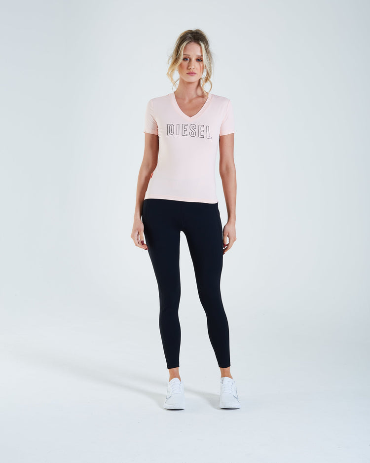 Paloma Tee Washed Coral