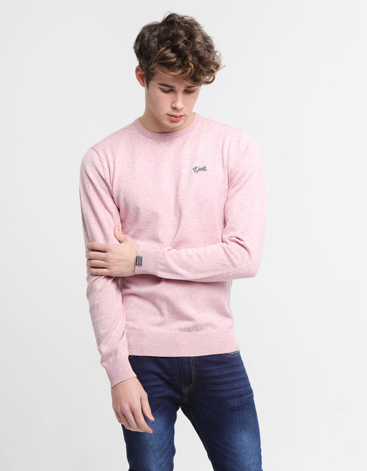 JACK ROUND NECK MAUVE MEL