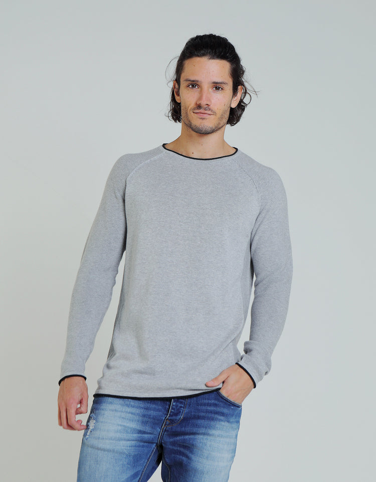 ERWAN KNIT GLACIER MEL