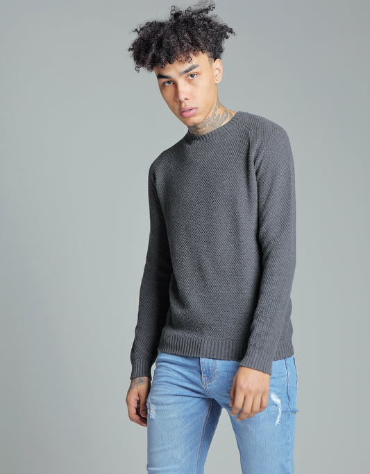 STEFAN KNIT EBONY MEL